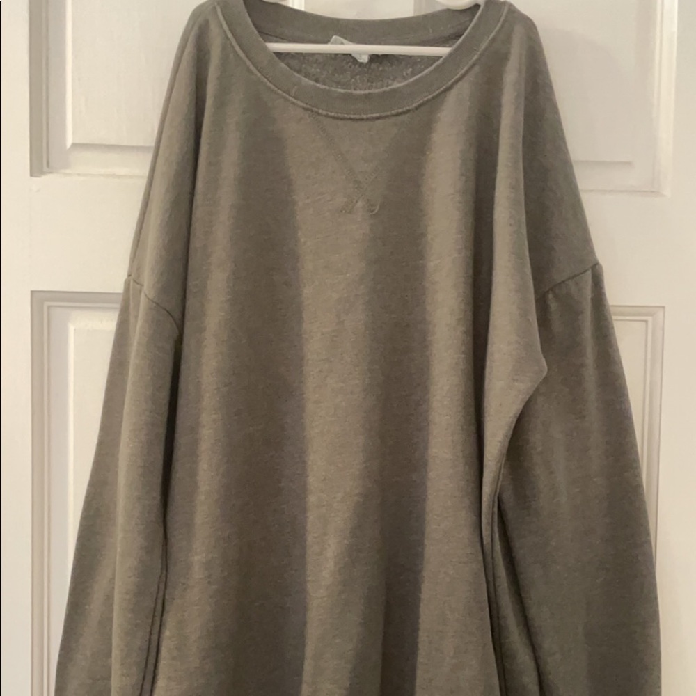 Oversized Sweatshirt Dress